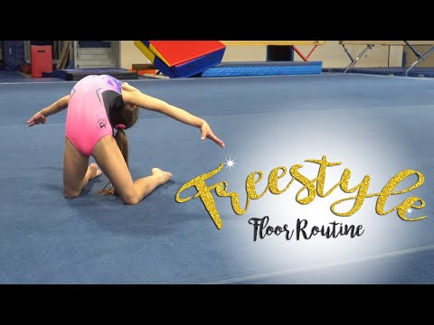 Gymnastics Freestyle Floor Routine| Sariah SGG