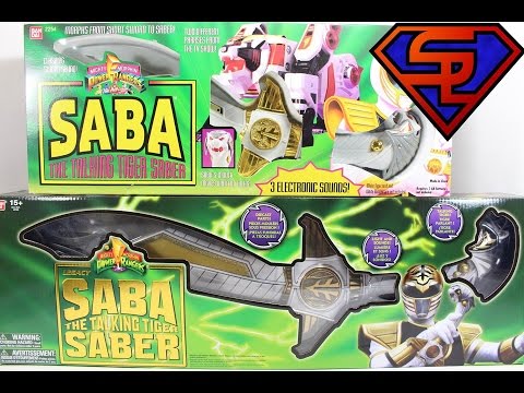 Mighty Morphin Power Rangers Legacy & 1994 Saba The Talking Tiger Saber Role Play Toy Review
