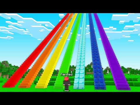 FERİTED VS UZAY MERDİVENLERİ - Minecraft