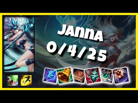 Janna vs Maokai EU Challenger SUPPORT (0/4/25) - v11.1