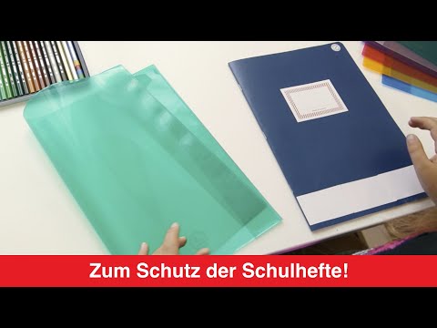 Artikelvideo 1 für 5 JOLLY Heftumschläge farbsortiert Kunststoff DIN A5, Artikelnummer 528594