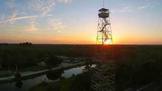 preview picture of video 'Fakahatchee Fire Tower Sunrise'