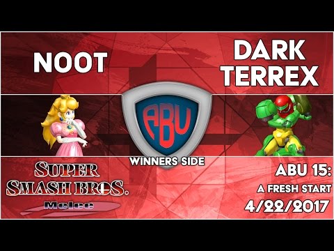 ABU 15: NOOT (Peach) vs. DarkTerrex (Samus) - SSBM Singles Winners