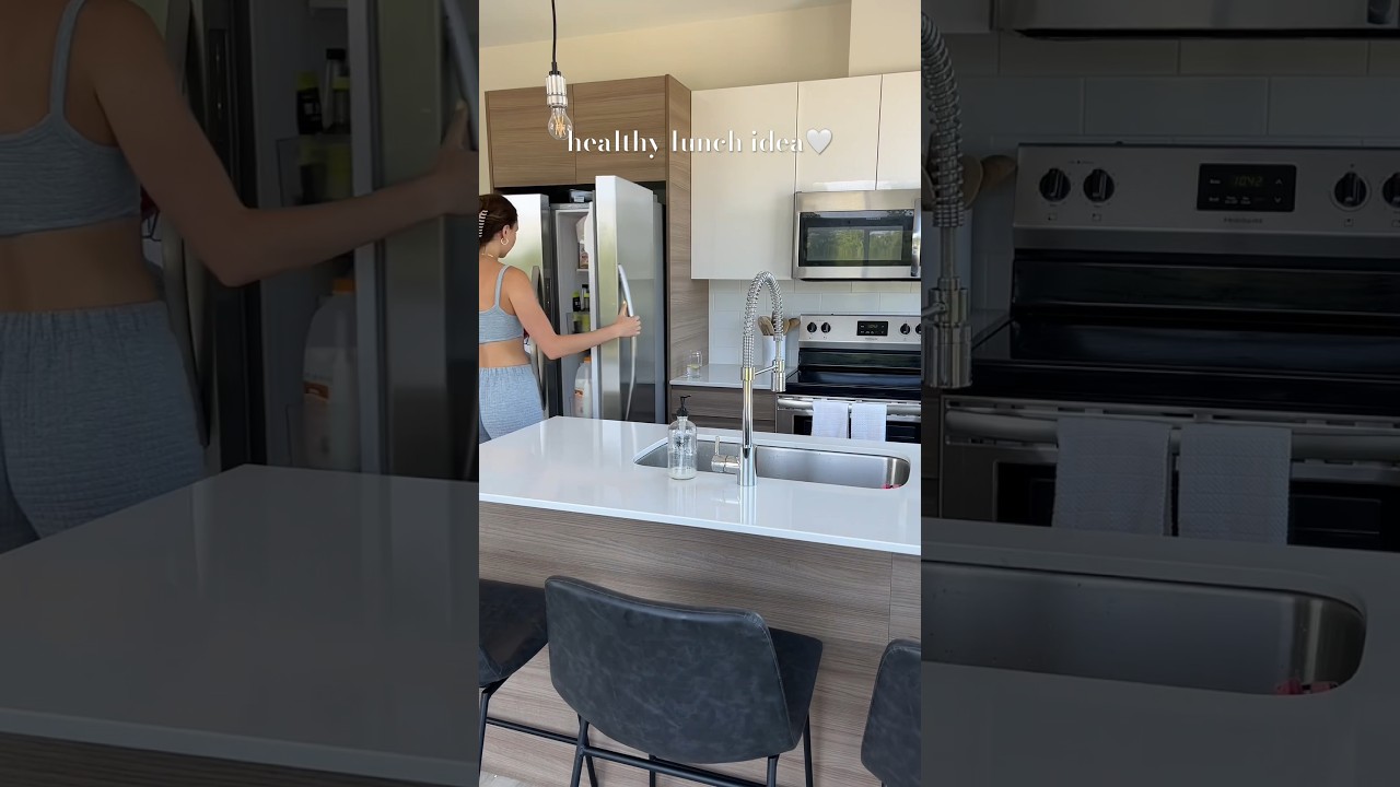 healthy lunch idea🤍 #healthyrecipes #lunchrecipe #healthylifestyle #aesthetic