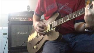 Video thumbnail for Epiphone ES 333 Tom Delonge by Fred D.