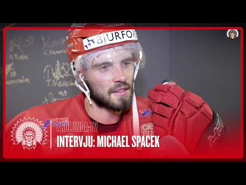 Frölunda: Youtube: Michael Spacek efter andra dagen med Frölunda