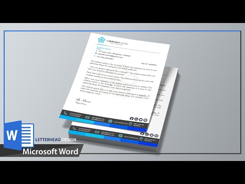 Microsoft Word Logo Design Tutorial How to make logo design in MS Word