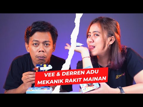 Vee & Derren Adu Mekanik Rakit Mainan