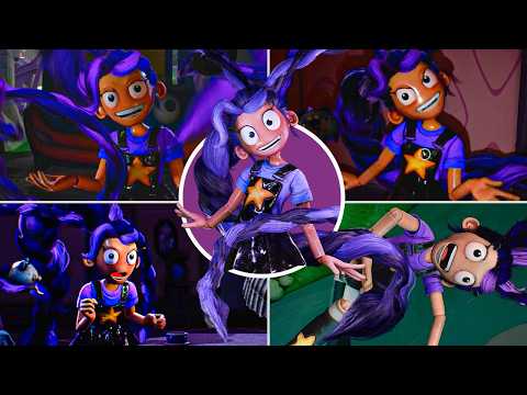 Poppy Playtime: Chapter 5 - Lily Lovebraids All Cutscenes (Showcase)