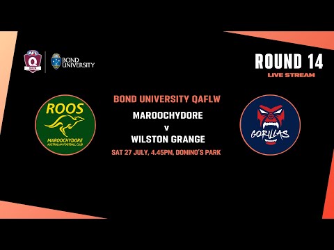 LIVE QAFLW ROUND 14 - Maroochydore v Wilston Grange