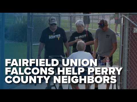Fairfield Union rallies 'Falcon effort' to help flooded neighboring communities
