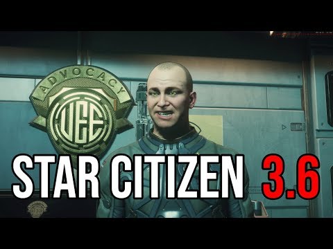 Star Citizen 3.6 Gameplay | Security Depots - Getting a UEE Badge