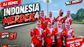 Download lagu DJ REMIX INDONESIA INDEPENDENCE 🇮🇩 ~ INDEPENDENCE DAY CREATIVE AEROBICS by JOEMY mp3 Download lagu DJ REMIX INDONESIA INDEPENDENCE 🇮🇩 ~ INDEPENDENCE DAY CREATIVE AEROBICS by JOEMY mp3