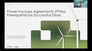 Power Purchase Agreements (PPAs): Prerequisites for Successful Deals