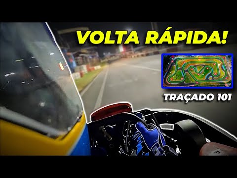 VOLTA RÁPIDA - Kartódromo Granja Viana TRAÇADO #101