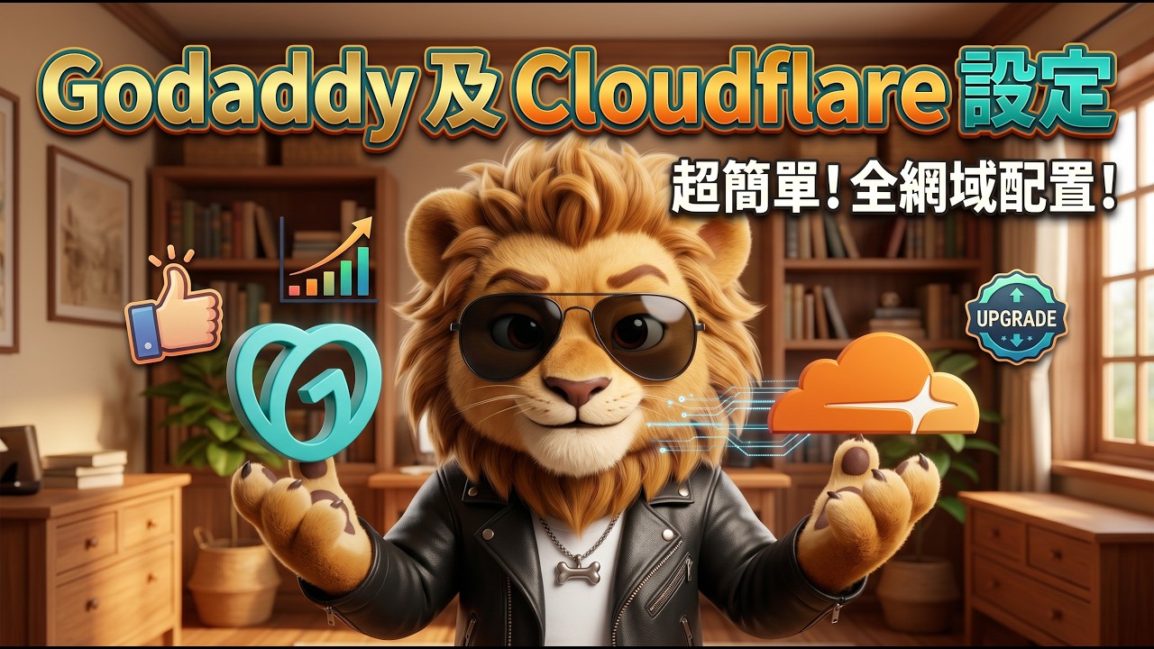 【廣東話】Godaddy及Cloudflare設定#AI #人工智能 #AI創業 #AI一人公司 #AI變現 #AI賺錢 #AI自動化 #自動化工作流  #ChatGPT  #龍蝦
