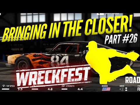 (BRINGING IN THE CLOSER!) WRECKFEST CAREER MODE Playthrough Part #26 (Xbox One 1080p HD)