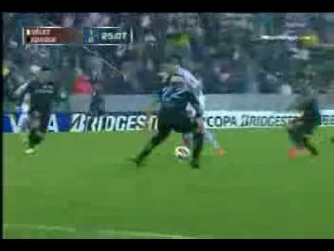 Gol de Federico Insua (Vel) - Velez 1 Vs 0 Iquique - Copa Libertadores 2013