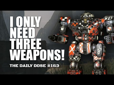 I only need 3 weapons! One of them an AC20 :D Victor VTR-9S - Mechwarrior Online The Daily Dose #163