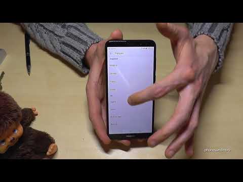 Huawei Mate 10 Lite: How to change the language? Tutorial