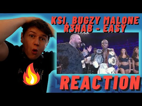 KSI, Bugzy Malone, R3HAB - Easy - IRISH REACTION!!