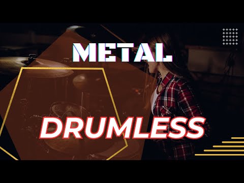 Drumless Metal Backing Track 156 Bpm , No Drums Metal Song With Click