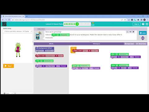L10-8 |Code.org | Express-2021 | Lesson 10:Loops with Rey and BB-8 | level 8
