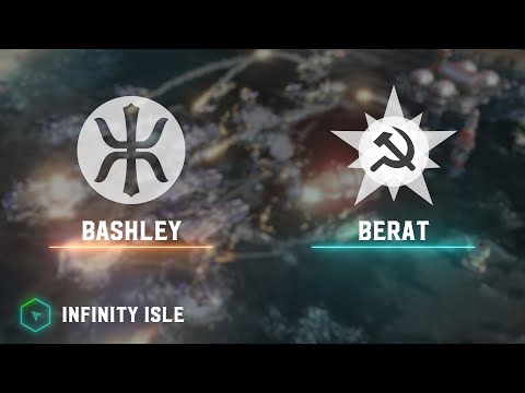 Bashley(E) vs Berat(S) - Infinity Isle - Red Alert 3
