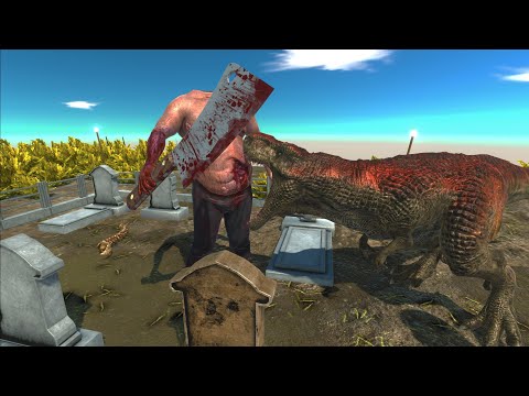HEADLESS HULK HALLOWEEN Animal Revolt Battle Simulator