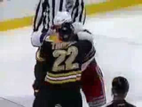 Derek Boogaard vs Shawn Thornton Oct 23, 2010
