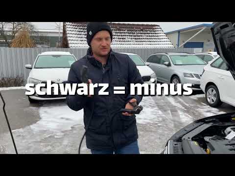 Richtig Starthilfe beim Auto geben