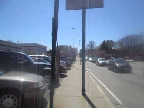 Walking down County Street in Attleboro- Thursday April 24, 2014
