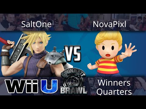 Gwinnett Brawl April - SaltOne (Cloud) vs NovaPixl (Lucas) - Smash 4 Winners Quarters