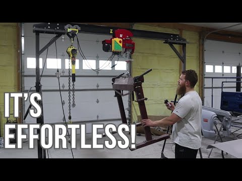 You Need THIS in Your Shop! VEVOR Electric Hoist