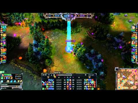 League of legends - Split Pushing "when mid fails"