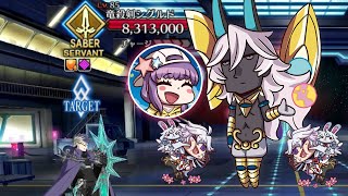 Saber Wars 2 Rerun - 8 million HP Sigurd vs the [Buster God] Arjuna Alter