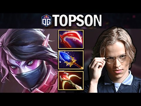 OG.TOPSON TEMPLAR ASSASSIN WITH AGHANIMS - DOTA 2 7.27 GAMEPLAY