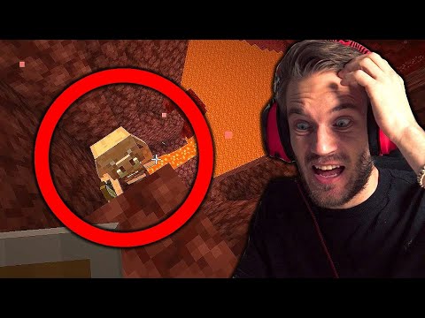 PewDiePie - I Made a Huge Mistake in the Nether - Minecraft Hardcore #3