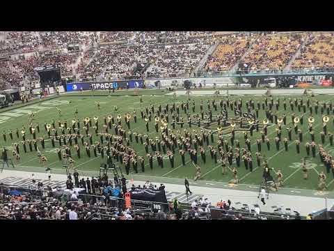 UCF Marching Knights - Piano People halftime 9/28/24 (last 30 seconds or so are cut off)