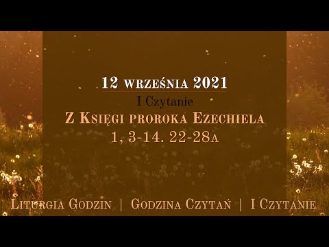 #GodzinaCzytań | I Czytanie | 12 września 2021
