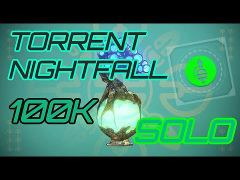 Solo 100K Abilities Only - The Torrent Nightfall (W/Full Revelry Armor) - Tree Of Probabilities