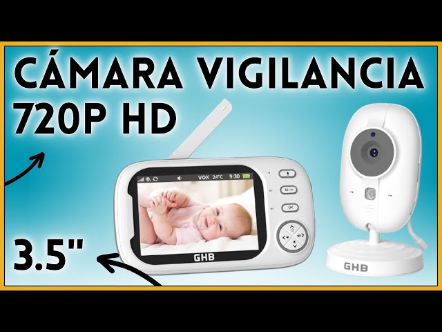 Vídeo relacionado con GHB Camara Vigilancia Bebe Vigilabebes con Camara con Pantalla de IPS 3.5" 720P, Batería de 2000mAh Visión Nocturna Comunicación Bidireccional VOX Escucha Bebes