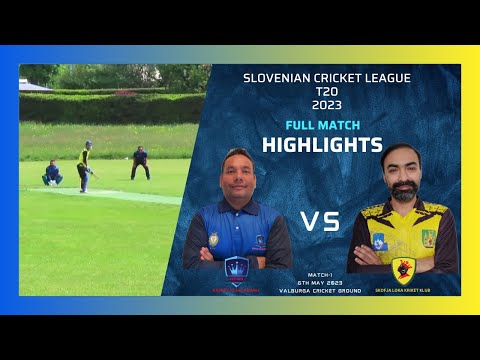 Full Highlights | Skofja Loka Kriket Klub vs Kriket Klub Kranj | Match-1 | SCL T20 2023 | SCA | RS16