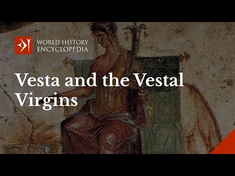 The Roman Goddess Vesta and her Vestal Virgins