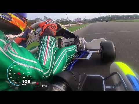 Senior Rotax Max Onboard Hotlap of | Karting Genk