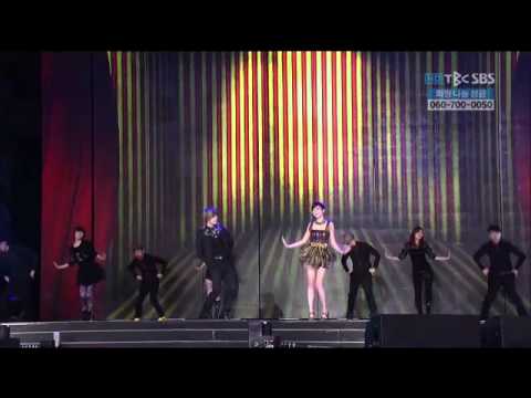 Special Maknae Stage 101229 SBS Gayo Daejun - Circus