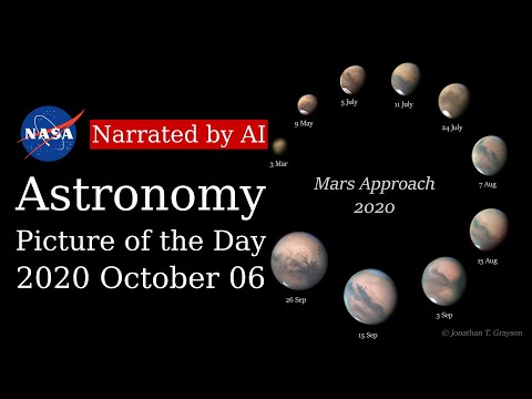 APOD: 2020-10-06 - Mars Approach 2020 (Narrated by Amy)