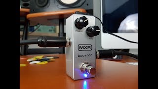 Video thumbnail for MXR BOOSTER MINI demo by RICCARDO GIOGGI [ENG subs] by Riccardo Gioggi