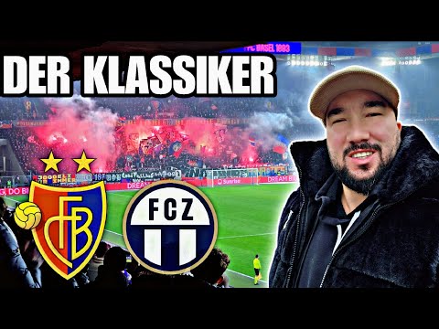 CRAZY ADDED TIME! 😱 6 MINUTES 2 GOALS 🔥 THE CLASSIC! FC Basel vs FC Zürich | Stadium Vlog 🏟⚽️