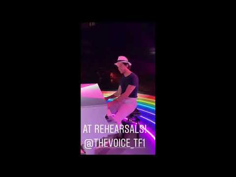 2019.06.01 Mika IG story AT REHEARSALS THE VOICE